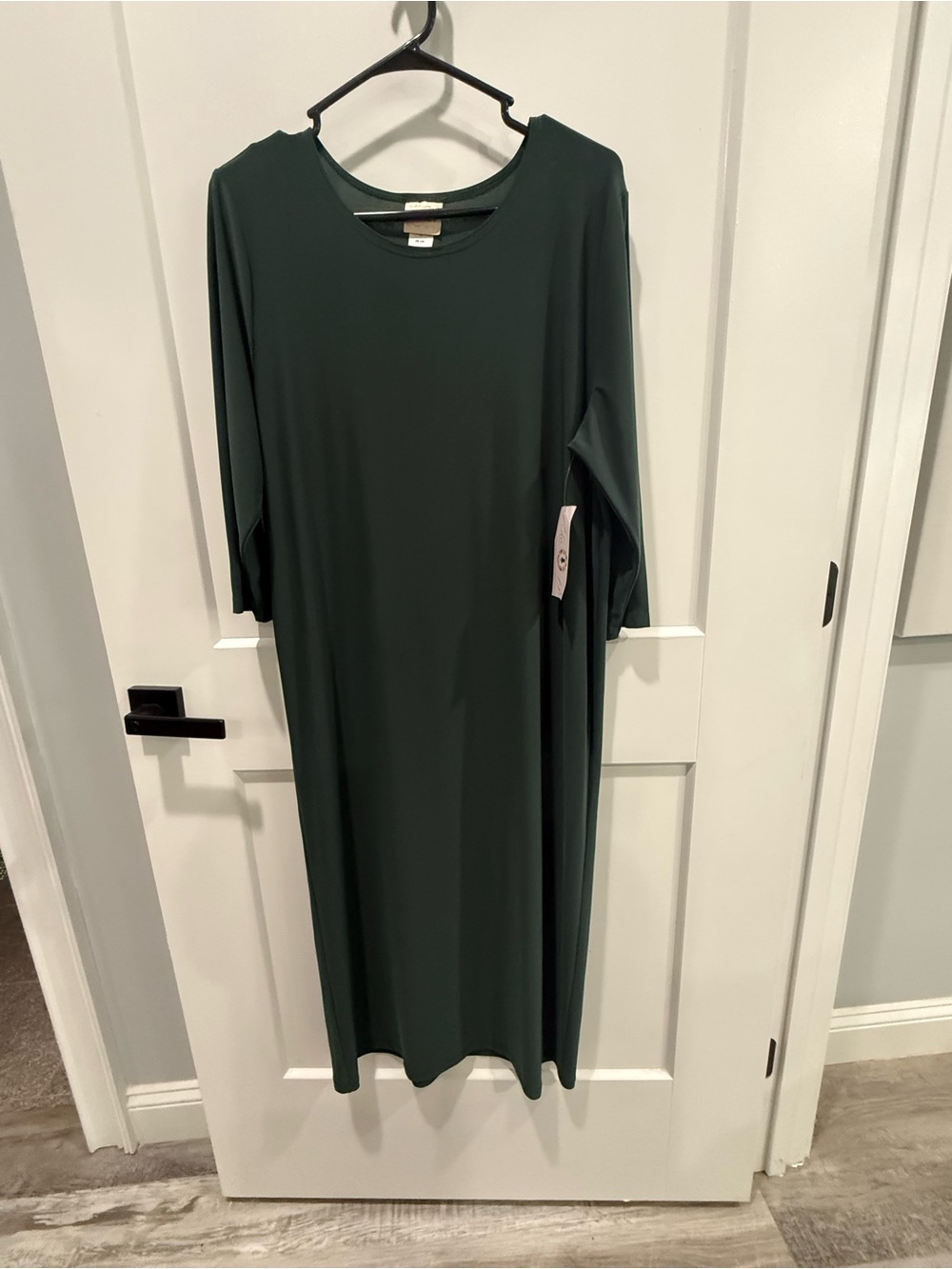 Zadie B’s Layering Dress Hunter Green Midi Dress Dark Green size L
